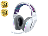 Logitech G 981-000883 cuffia e auricolare Wireless A Padiglione Gaming Bianco