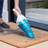 Black & Decker WDC115WA aspirapolvere senza filo Blu, Bianco Senza sacchetto