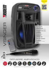 Karma Italiana V Singer Nero 12 W