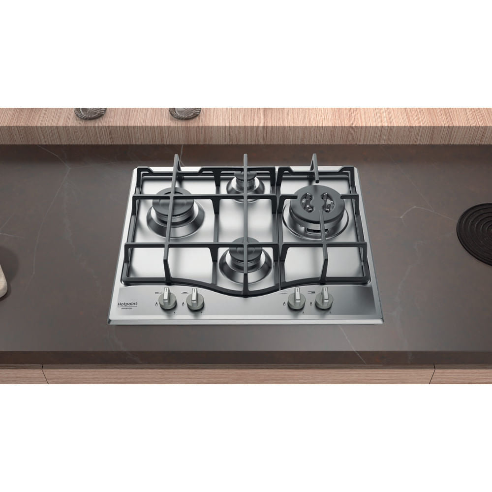Hotpoint Ariston Piano cottura a gas PCN 641 T/IX/HAR