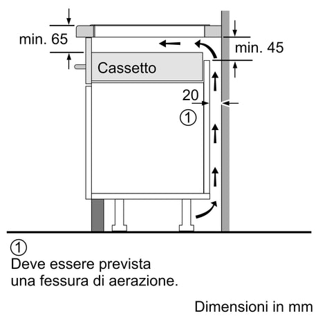 Bosch Serie 6 PVS645HB1E Piano cottura a induzione 60 cm CombInduction Nero