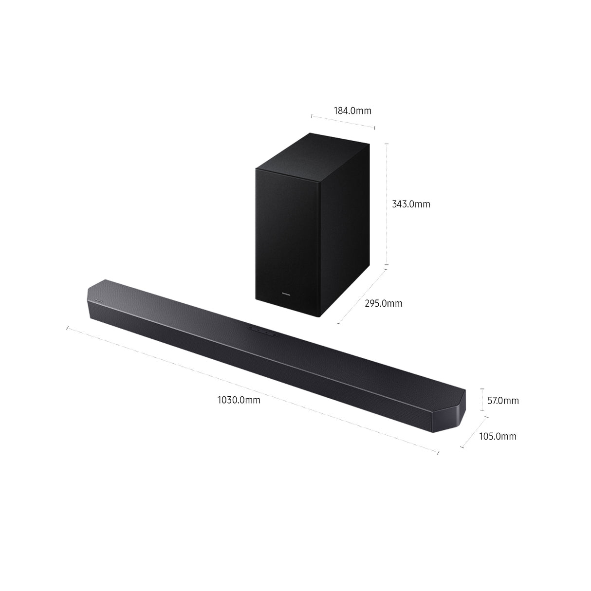 Samsung Q-series Soundbar HW-Q600F/ZF, Audio 3.1.2 canali , Wireless Dolby Atmos, 2025