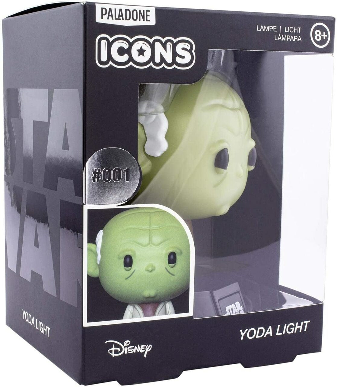 Paladone Yoda Icon Light BDP Illuminazione d'ambiente