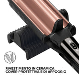 Bellissima My Pro Imetec Beach Waves Gt20 400 Piastra Per Capelli Per Onde Larghe E Strette, Rivestimento In Ceramica, Temperatura Regolabile 160 C°- 200°C