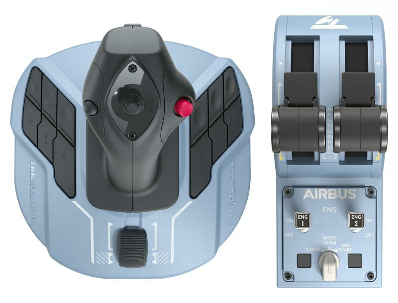 Thrustmaster Airbus Edition Nero, Blu USB Joystick Analogico/Digitale PC
