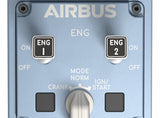 Thrustmaster TCA Quadrant Airbus Edition Nero, Blu Simulazione di Volo PC