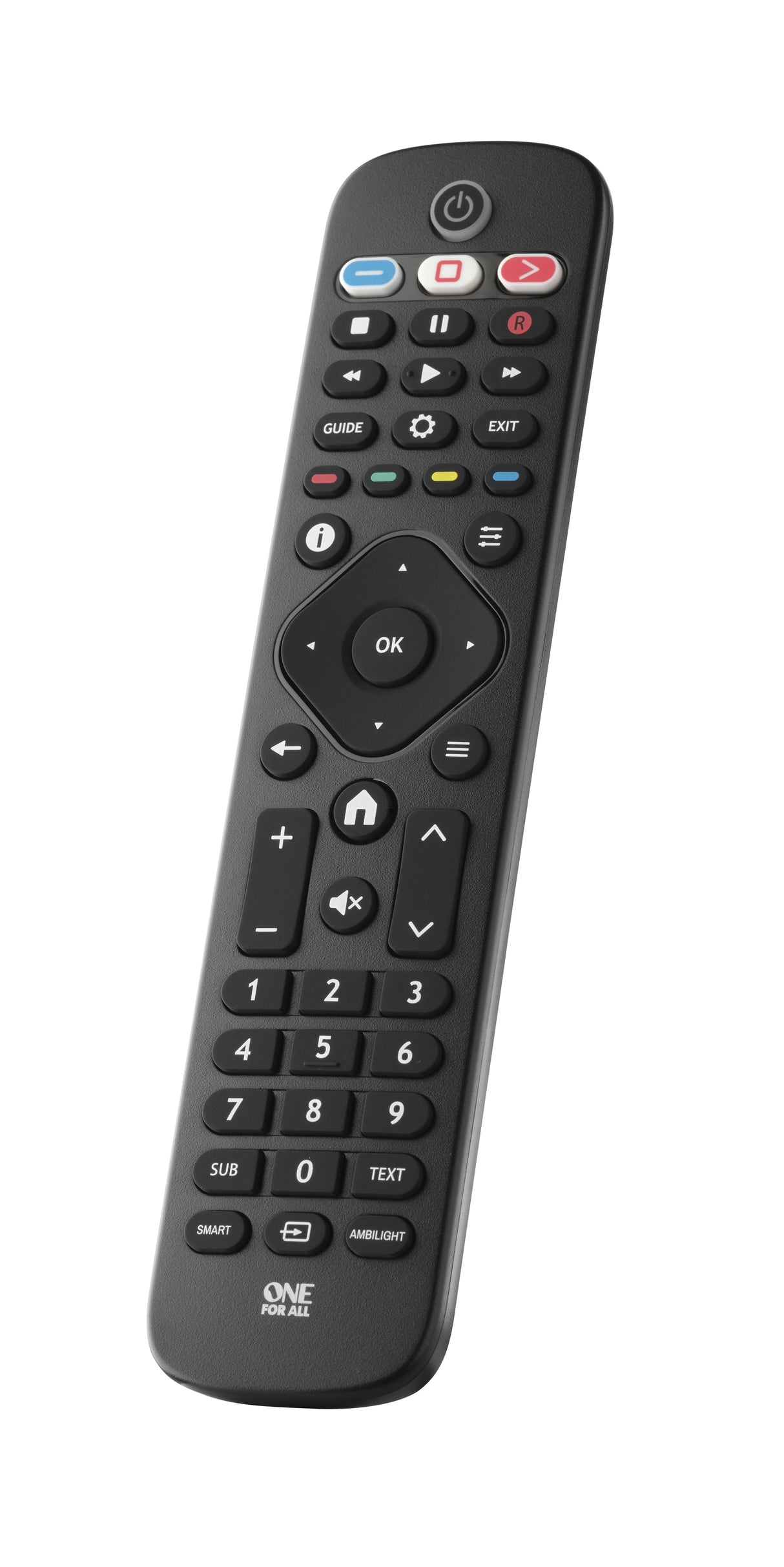 One For All TV Replacement Remotes URC4913 telecomando IR Wireless Pulsanti