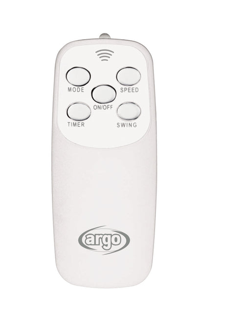 Argoclima Ventilatore a piantana STANDY EVO WHITE con telecomando colore bianco