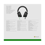 Microsoft Xbox Stereo Headset Auricolare Cablato A Padiglione Gaming Nero