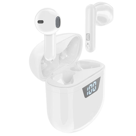 Cellularline SEEK Auricolari Bluetooth® dotati di display digitale con indicatore di batteria