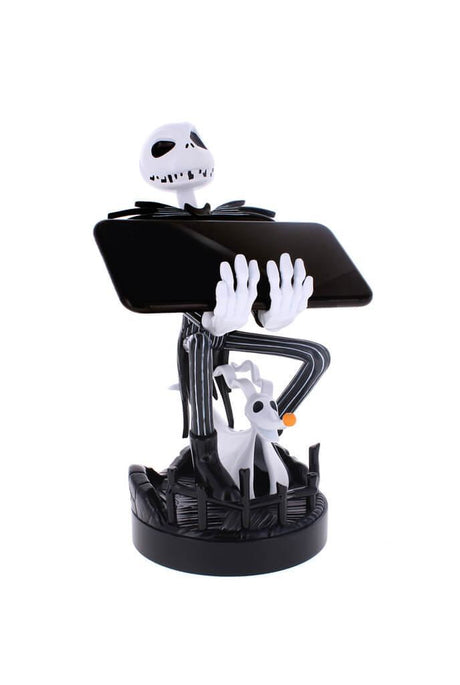 Exquisite Gaming Cable Guys The Nightmare Before Christmas: Jack Skellington Supporto passivo Controller per videogiochi, Telefono cellulare/smartphone, Telecomando Nero, Bianco