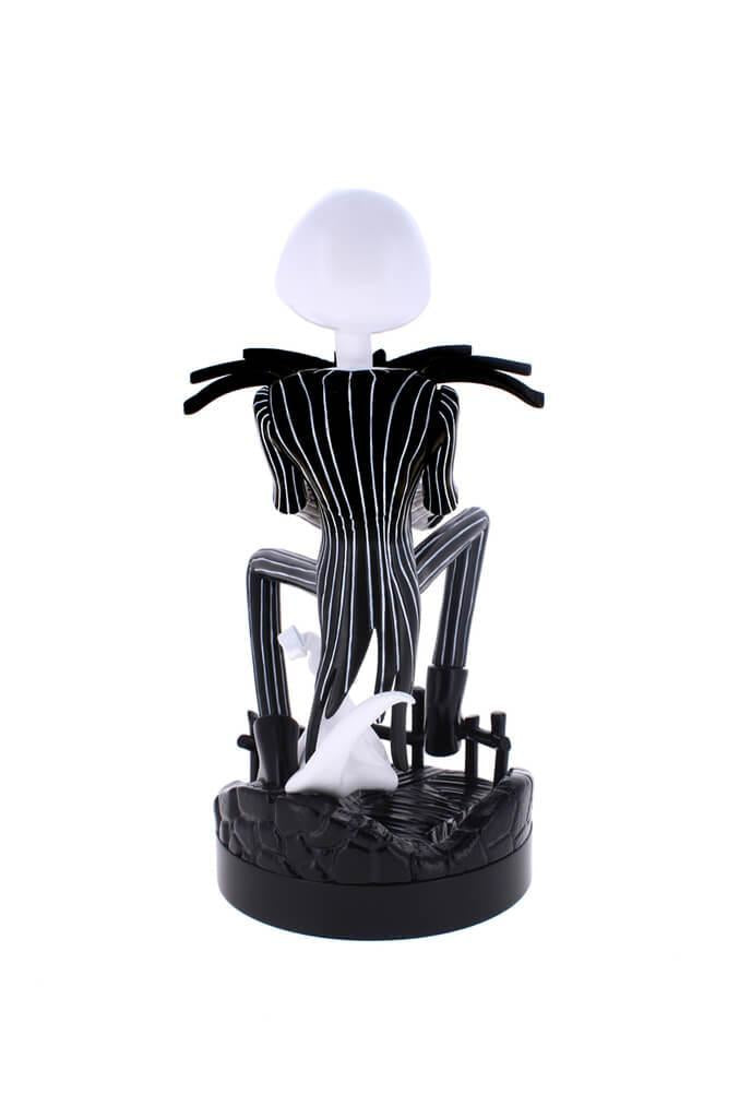 Exquisite Gaming Cable Guys The Nightmare Before Christmas: Jack Skellington Supporto passivo Controller per videogiochi, Telefono cellulare/smartphone, Telecomando Nero, Bianco