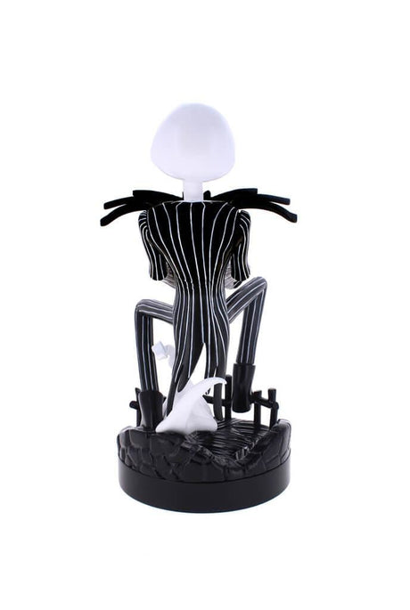 Exquisite Gaming Cable Guys The Nightmare Before Christmas: Jack Skellington Supporto passivo Controller per videogiochi, Telefono cellulare/smartphone, Telecomando Nero, Bianco