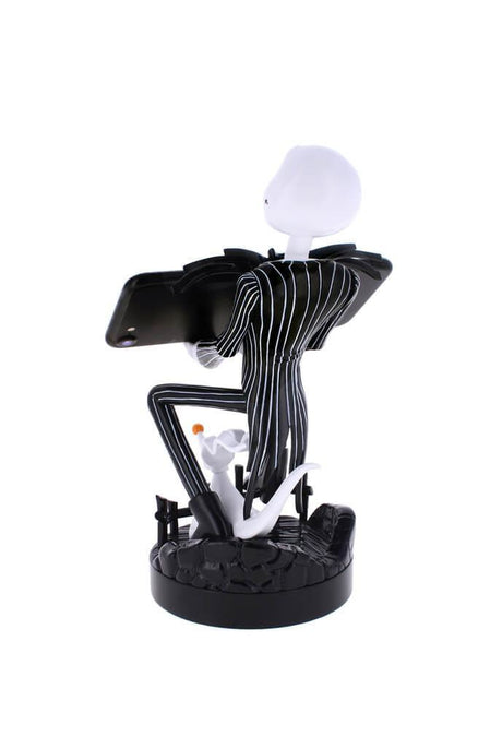 Exquisite Gaming Cable Guys The Nightmare Before Christmas: Jack Skellington Supporto passivo Controller per videogiochi, Telefono cellulare/smartphone, Telecomando Nero, Bianco