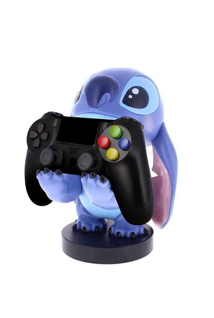 Exquisite Gaming Stitch Cable Guy Phone and Controller Holder Personaggio da collezione