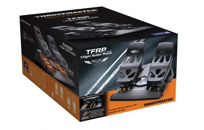 Thrustmaster T.Flight Rudder Pedals Nero USB Pedali PC, PlayStation 4, Xbox