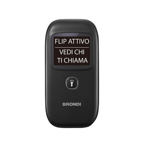 Brondi Window+ 4,5 cm (1.77") Nero Telefono cellulare basico