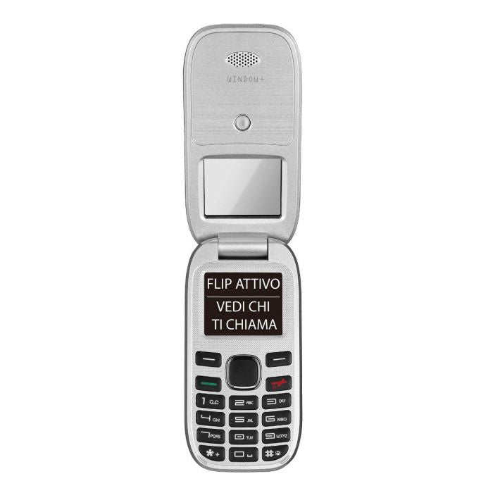 Brondi Window+ 4,5 cm (1.77") Nero Telefono cellulare basico