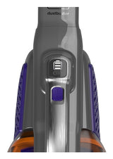 Black & Decker BHHV520BFP aspirapolvere senza filo Nero, Viola Senza sacchetto
