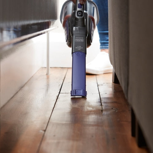 Black & Decker BHHV520BFP aspirapolvere senza filo Nero, Viola Senza sacchetto