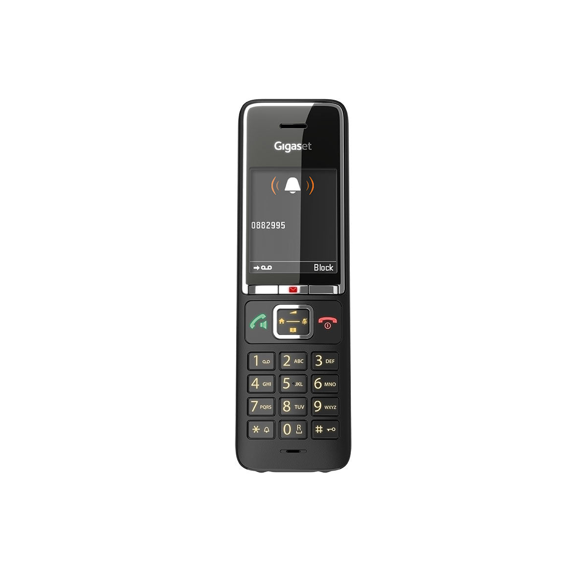 Gigaset COMFORT 550 Telefono analogico/DECT Identificatore di chiamata Nero
