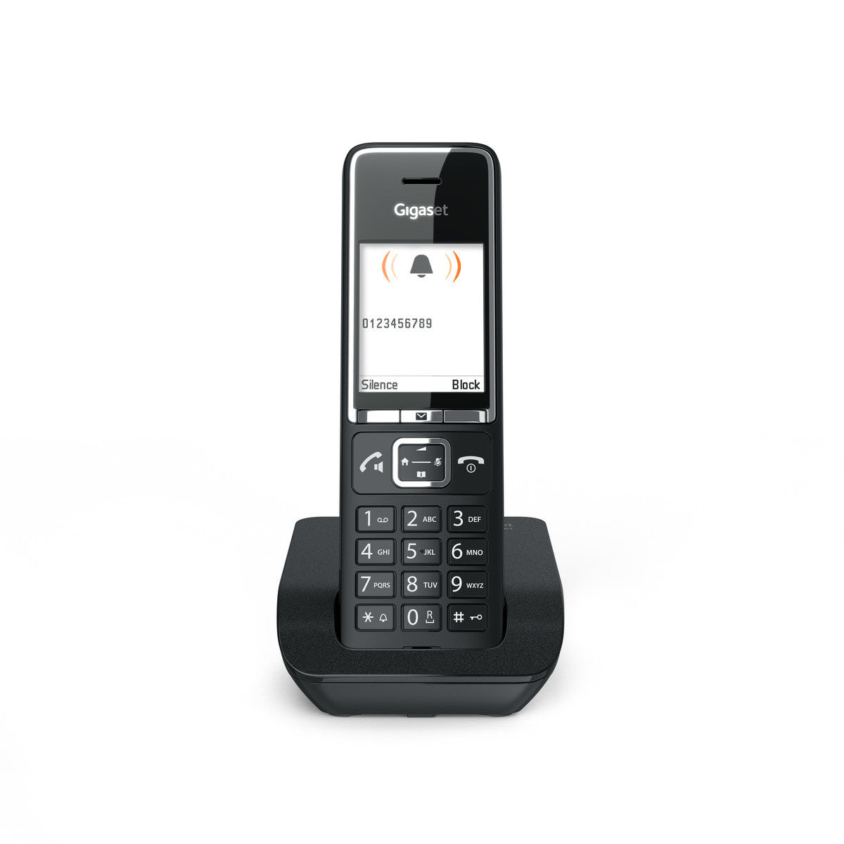 Gigaset COMFORT 550 Telefono analogico/DECT Identificatore di chiamata Nero