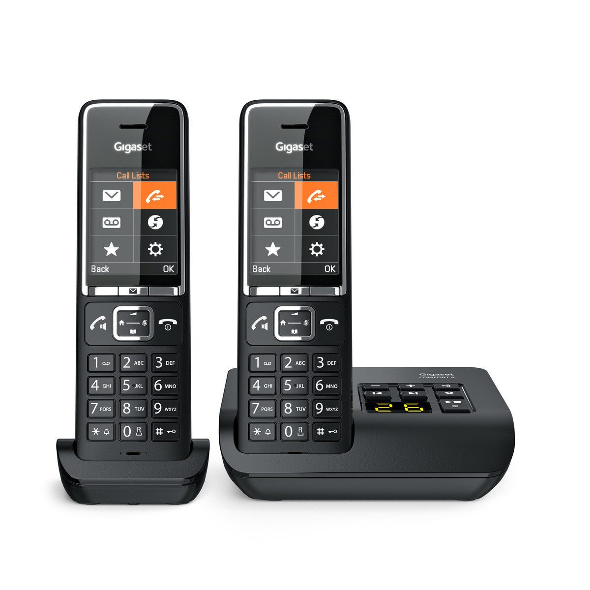Gigaset COMFORT 550A duo Telefono analogico/DECT Identificatore di chiamata Nero