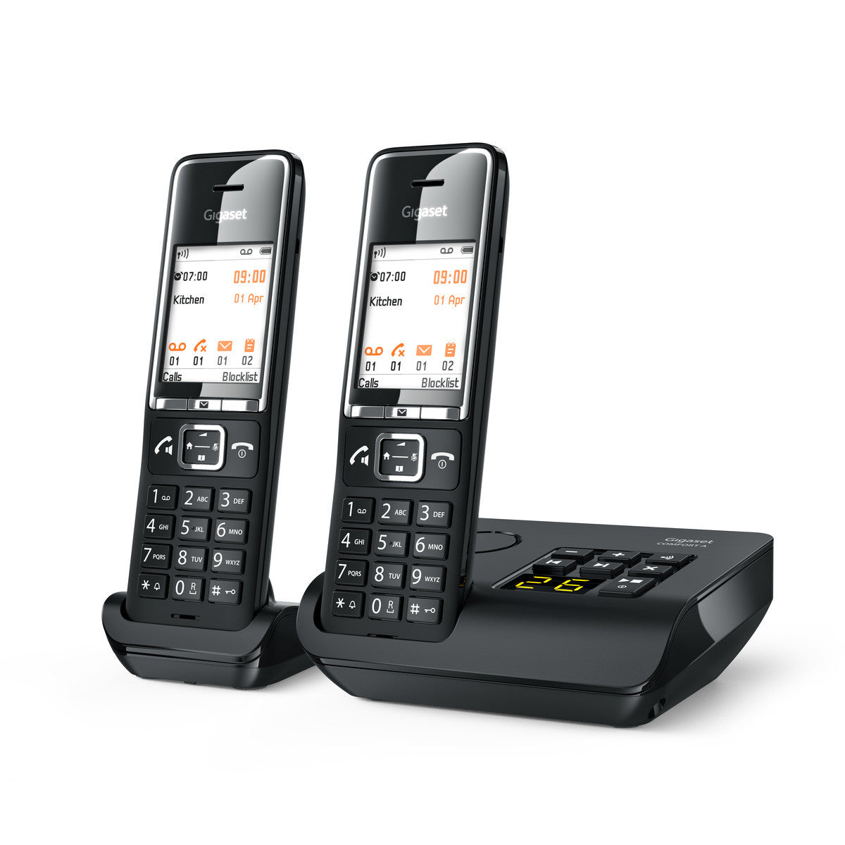 Gigaset COMFORT 550A duo Telefono analogico/DECT Identificatore di chiamata Nero