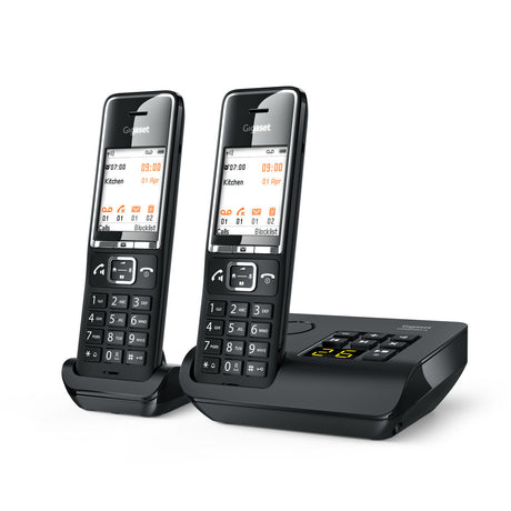 Gigaset COMFORT 550A duo Telefono analogico/DECT Identificatore di chiamata Nero