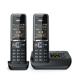 Gigaset COMFORT 550A duo Telefono analogico/DECT Identificatore di chiamata Nero