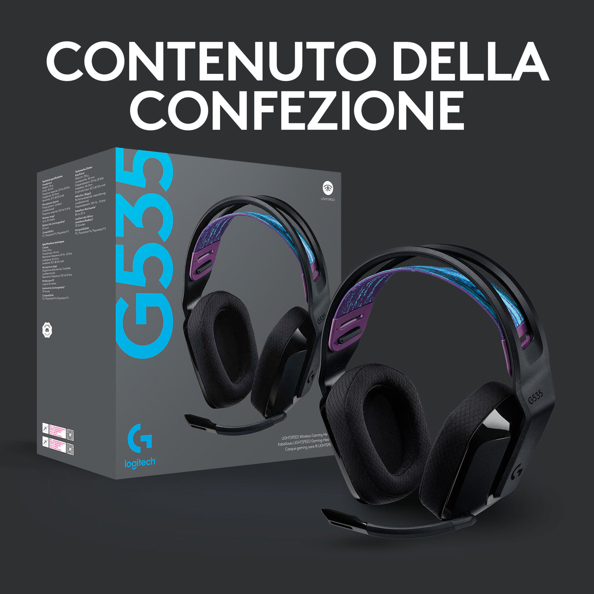 Logitech G G535, G535 Headset