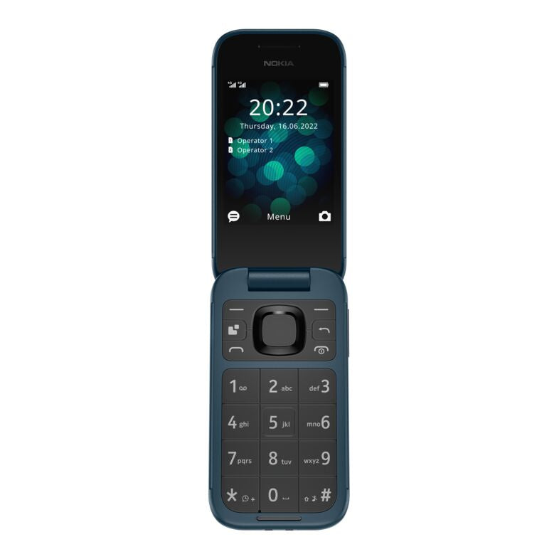 Nokia 2660 Flip 7,11 cm (2.8") 123 g Blu Telefono cellulare basico