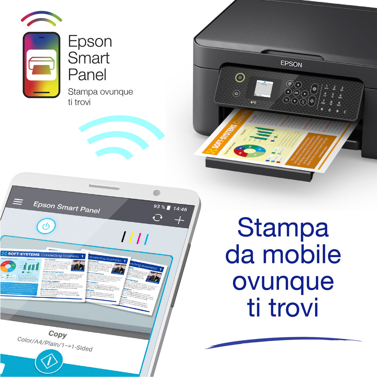 Epson WorkForce WF-2910DWF stampante multifunzione inkjet a cartucce