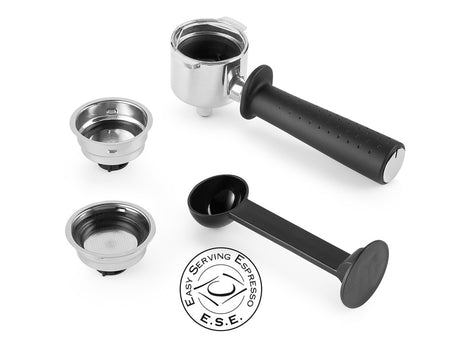 De’Longhi STILOSA EC235.BK Macchina da Caffè Manuale Espresso e Cappuccino, Compatibile con Polvere o Cialde E.S.E., Spegnimento Automatico, Serbatoio Estraibile da 1L, Potenza 1100W, Nero