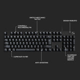 Logitech G G413 SE tastiera gaming cablata