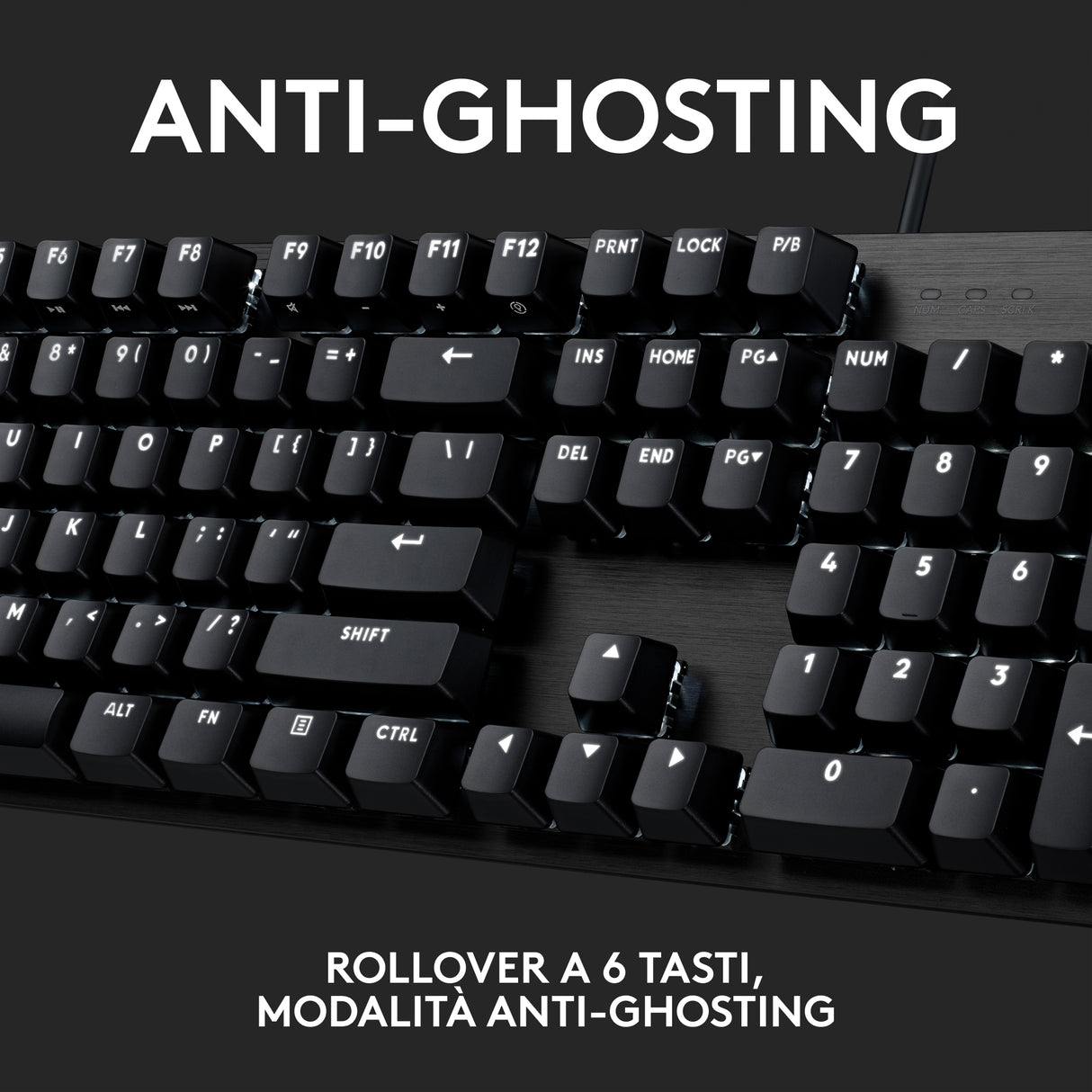 Logitech G G413 SE tastiera gaming cablata