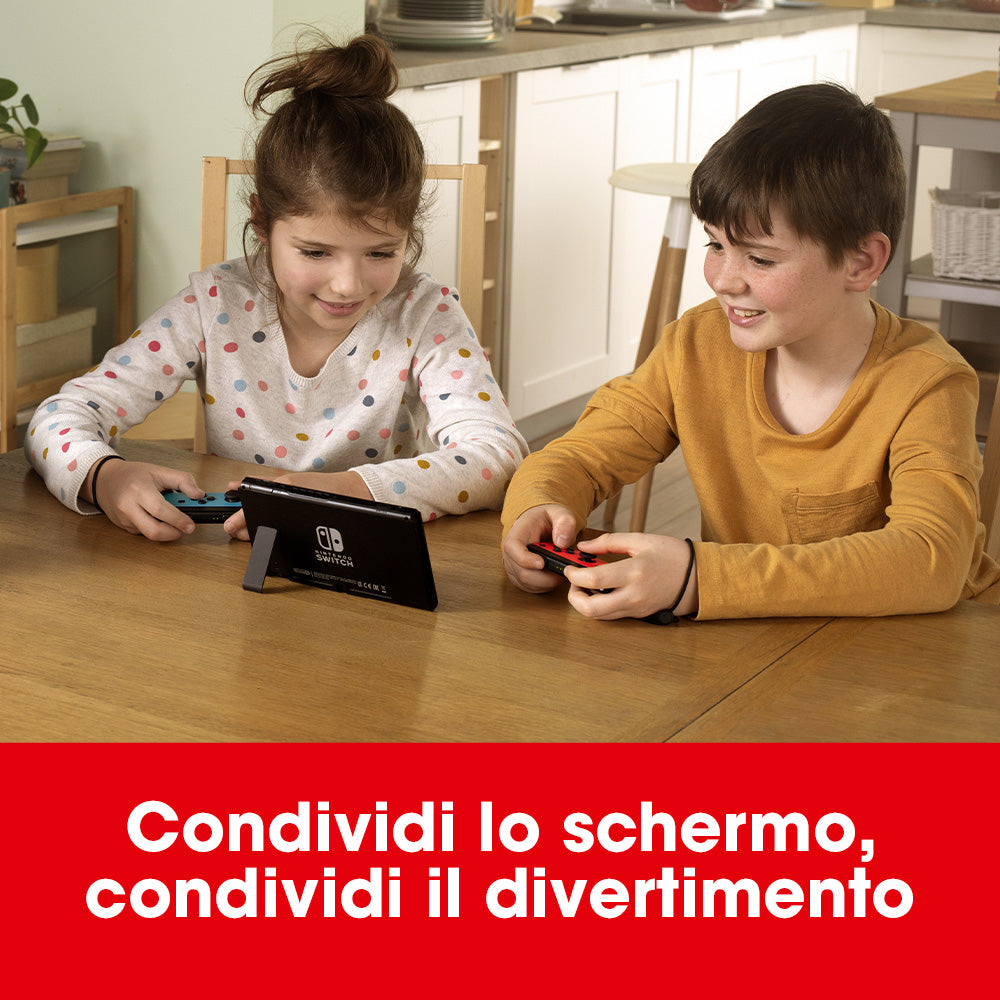 Nintendo Switch Rosso Neon/Blu Neon [ed.2022], schermo 6.2 pollici