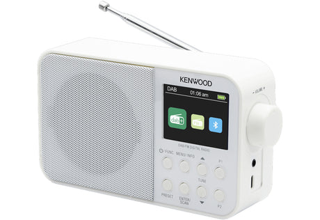 Kenwood CR-M30DAB-W radio Portatile Digitale Bianco