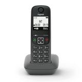 Gigaset AS490 telefono Telefono analogico/DECT Identificatore di chiamata Nero