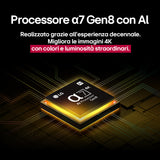 LG UHD AI 55UA75006LA TV Serie UA75 55'' 4K, α7 Gen8, HDR10, 20W, 3 HDMI con Game Optimizer, Smart TV WebOS 25