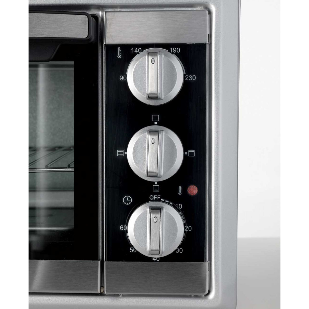 Ariete 981 Bon Cuisine 200 - Forno Elettrico 20 Litri - Doppio vetro - Temperatura max 230° - 1380 Watt - 3 posizioni cottura - Timer 60’