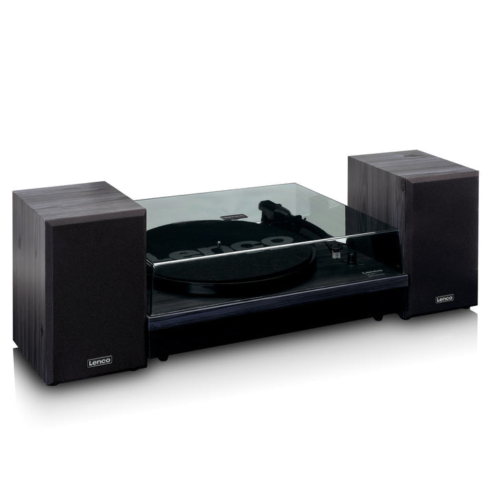 Lenco LS-301BK piatto audio Giradischi con trasmissione a cinghia Nero Manuale