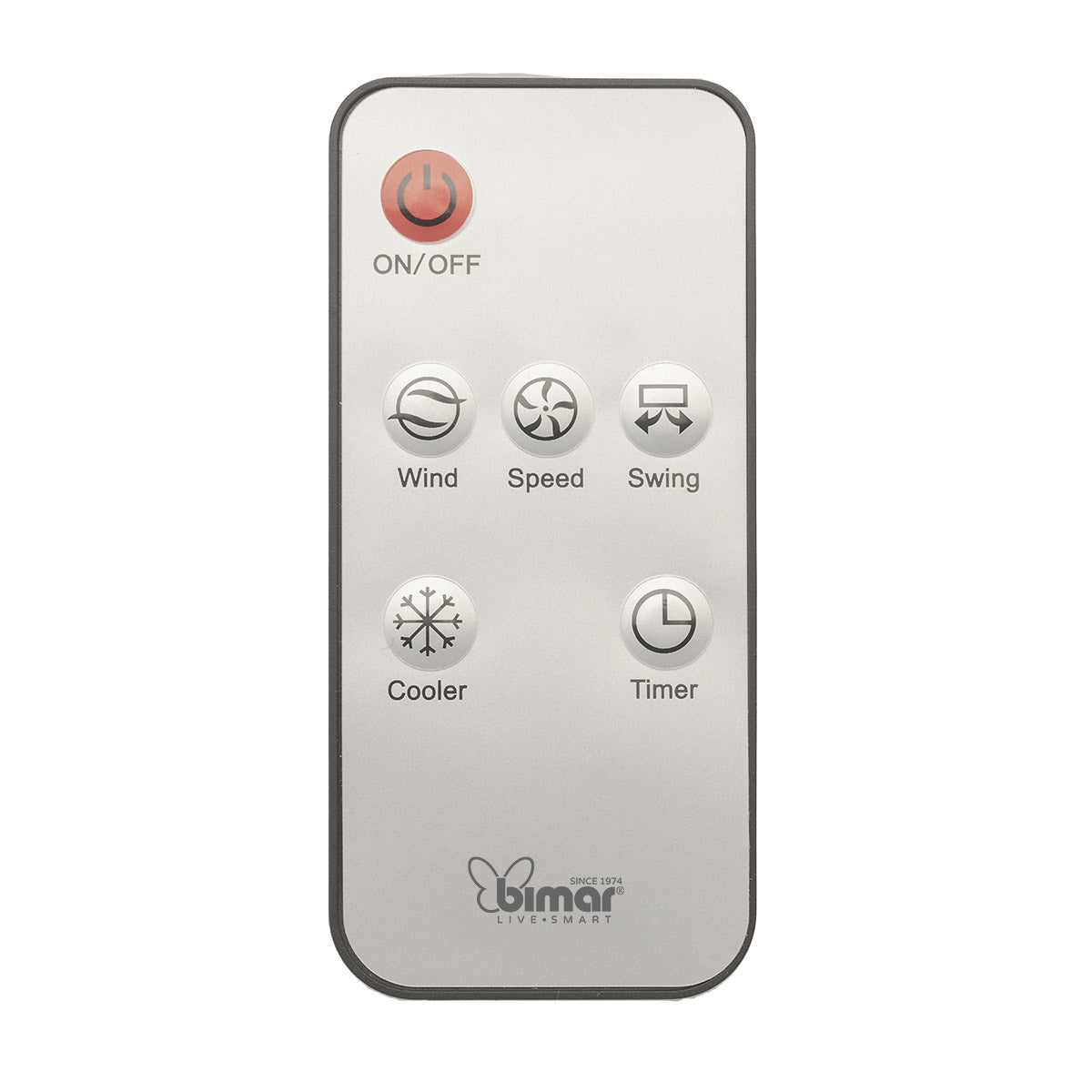 Bimar VR35 purificatore 80 W Grigio, Bianco