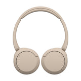 Sony WH-CH520 Auricolare Wireless A Padiglione Musica e Chiamate USB tipo-C Bluetooth Base di ricarica Crema