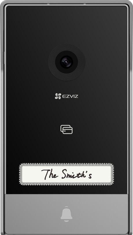 EZVIZ HP7 sistema per video-citofono 17,8 cm (7") Nero, Argento