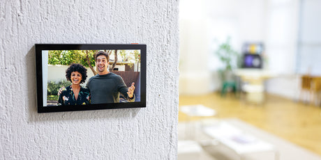 EZVIZ HP7 sistema per video-citofono 17,8 cm (7") Nero, Argento