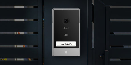 EZVIZ HP7 sistema per video-citofono 17,8 cm (7") Nero, Argento