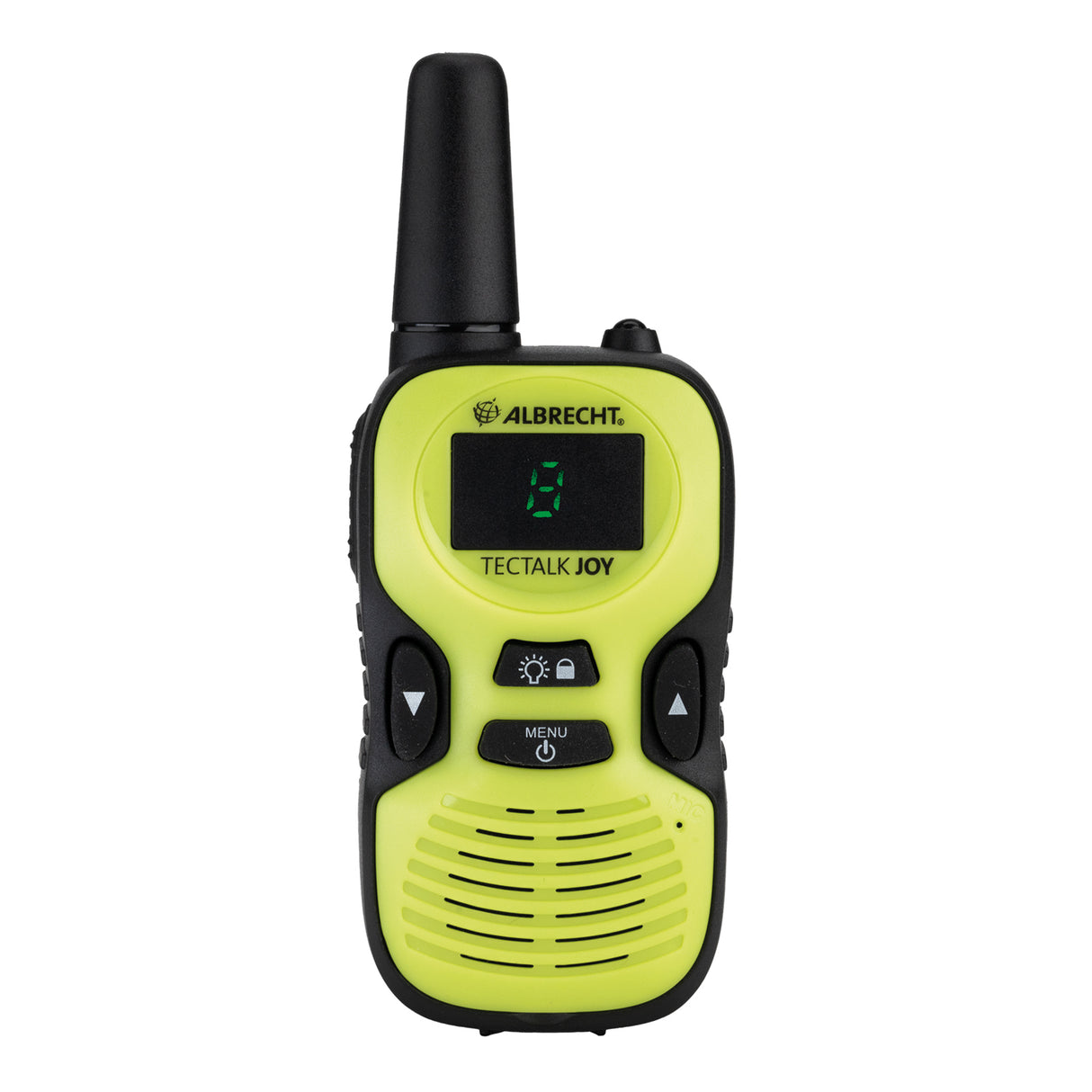 Albrecht Tectalk Joy Portatile Nero, Giallo