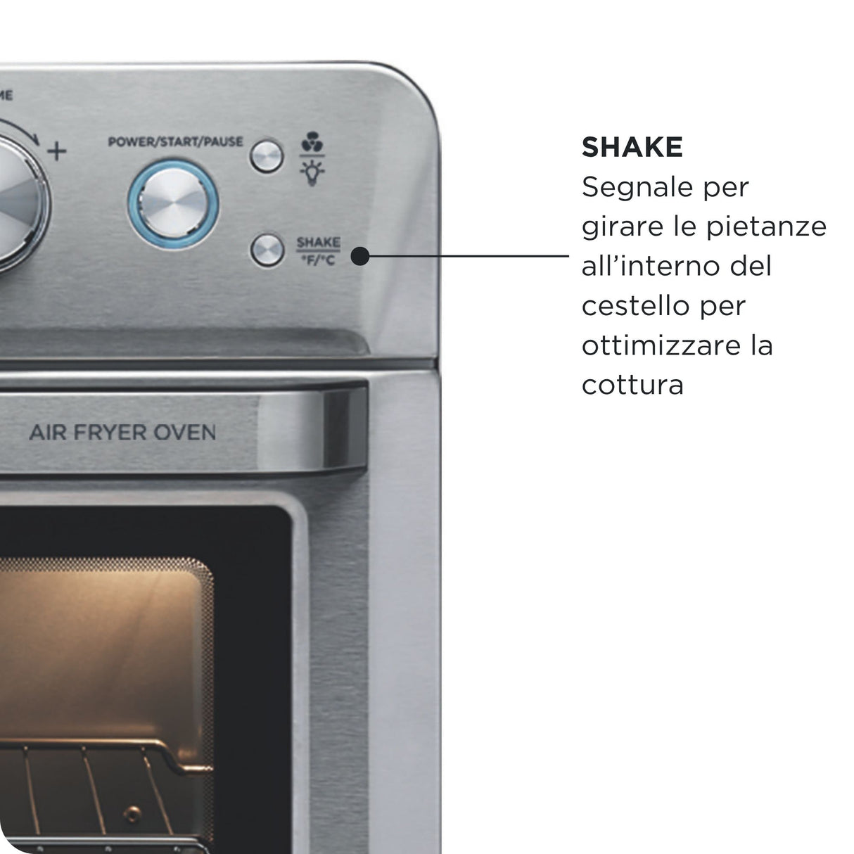 Ariete 4629 Forno + Friggitrice ad Aria 25L, 1700 W, Capacità 25L, 15 funzioni di cottura, Multifunzione, Temperatura fino a 230°, Silver