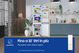 Samsung RB38C603DEL frigorifero Combinato EcoFlex AI Libera installazione con congelatore Wifi 2m 390 L Classe D, Sabbia